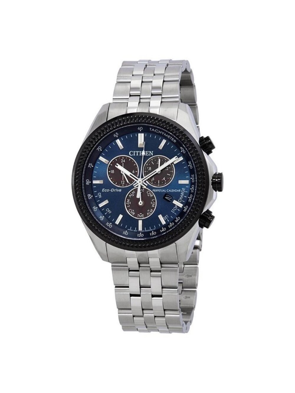 NWT Citizen Brycen Perpetual Chronograph Blue Dial Men's Watch